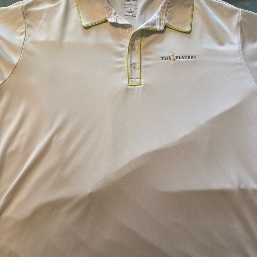 Adidas White “The Players” Polo